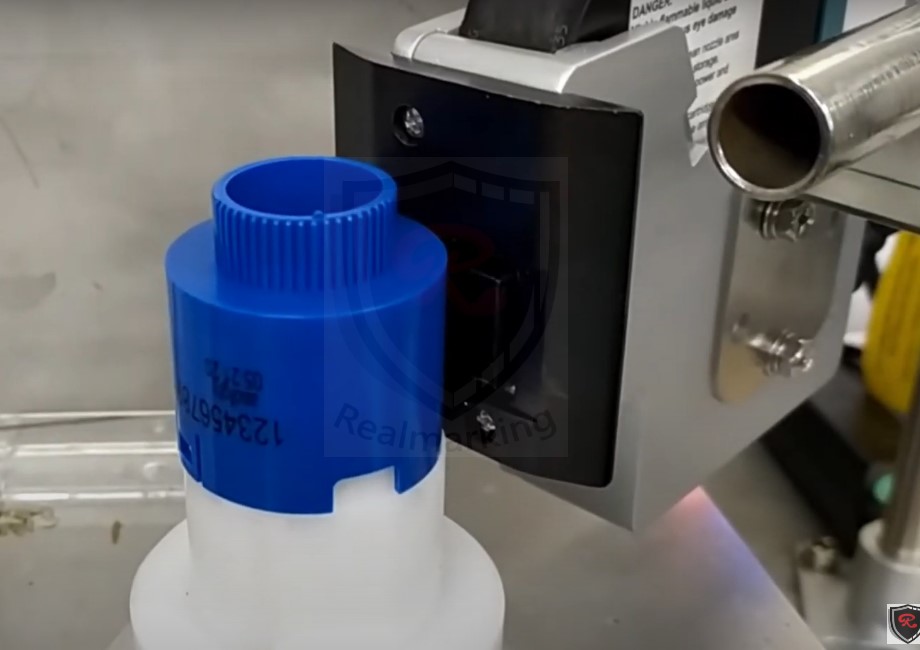 (水龍頭特殊塑膠噴印)[高解析噴印機]-RA+ 勁騰興業 噴碼機 噴字機(彰化)