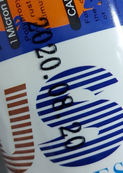 [噴印機]濾心日期噴印 製造日期-有效日期-批號 噴印機