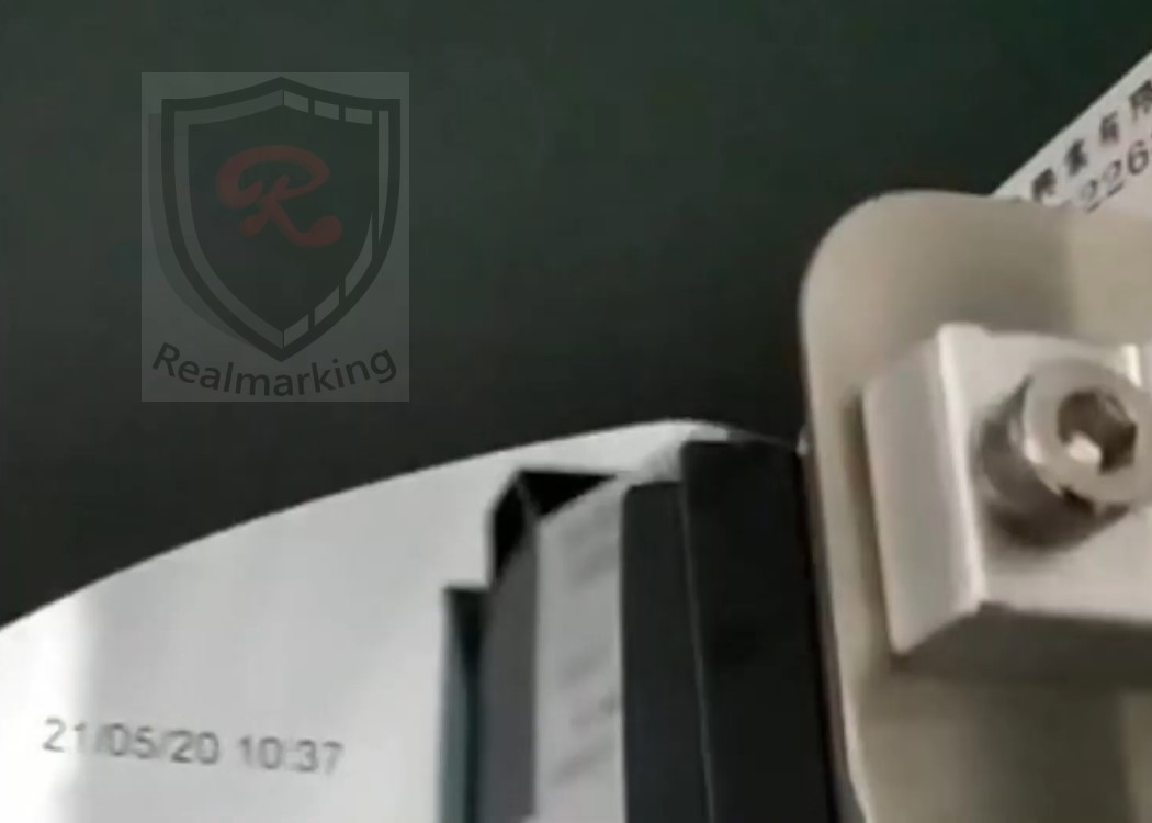 (車用鏡片噴印)-RA+ 勁騰興業 噴碼機 噴字機 噴印機