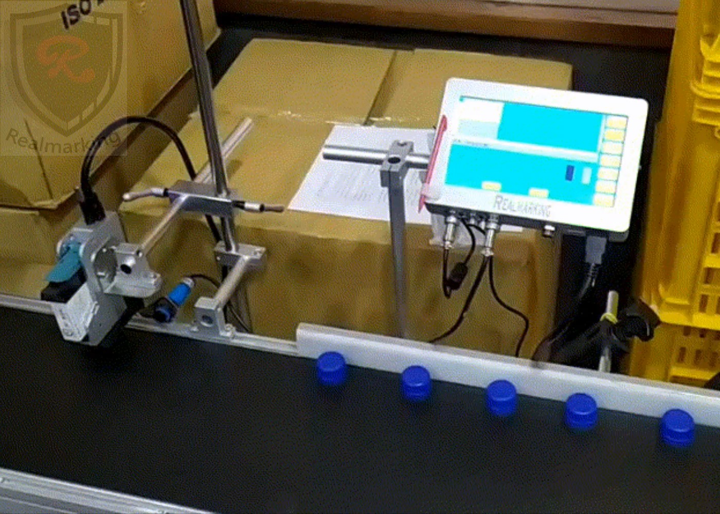 [噴印機](飲料瓶蓋日期噴印)-RA+ 噴字機 勁騰興業  